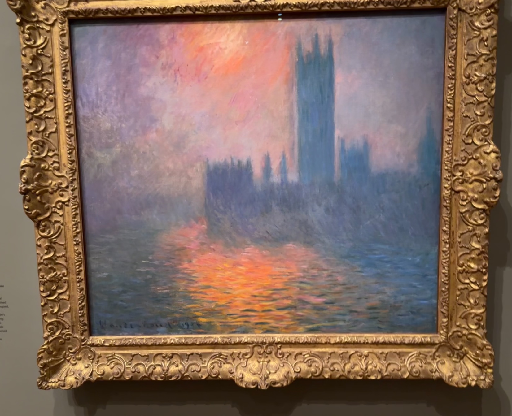 Poem about Monet’s blissful show in London